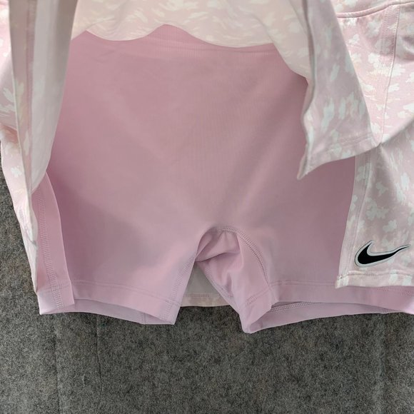 Nike Skirt Women Medium Pink Training Athletic Gym Slim Fit Outdoors Skort - Picture 5 of 11